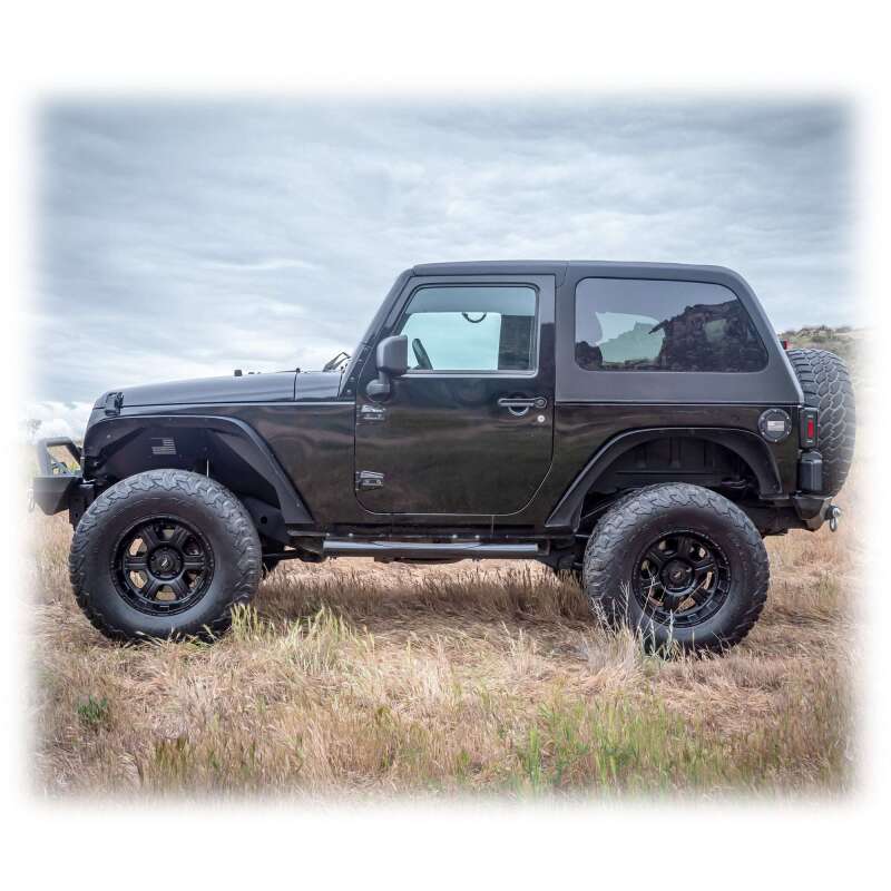 Jeep Wrangler JK Hardtop - TURN Offroad - Fastback 2-Piece - White - `07-`18